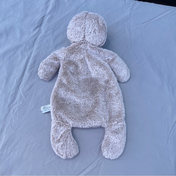 Douglas Baby Brown Sloth Sshlumpie Plush Stuffed Animal Lovey Security Blanket - Picture 7 of 10
